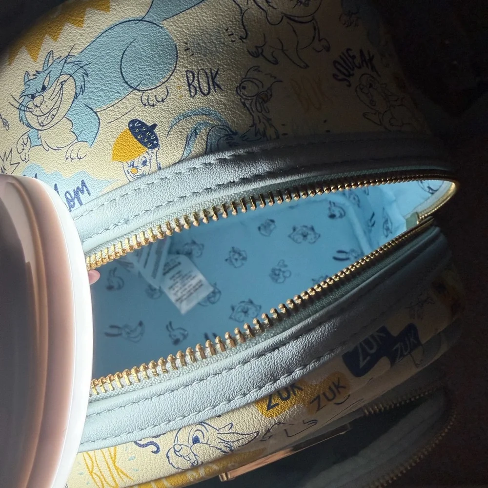 Loungefly Disney Blue and Yellow Backpack - Picture 3 of 6